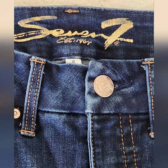 Seven7 Tummyless Skinny Jeans - Picture 2 of 7